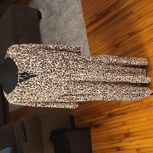 Leopard print Banana Republic Maxi Dress